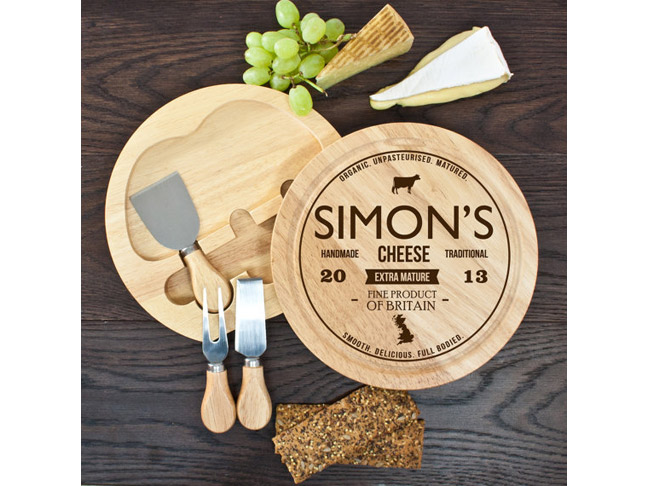 Personalized Cheese Board