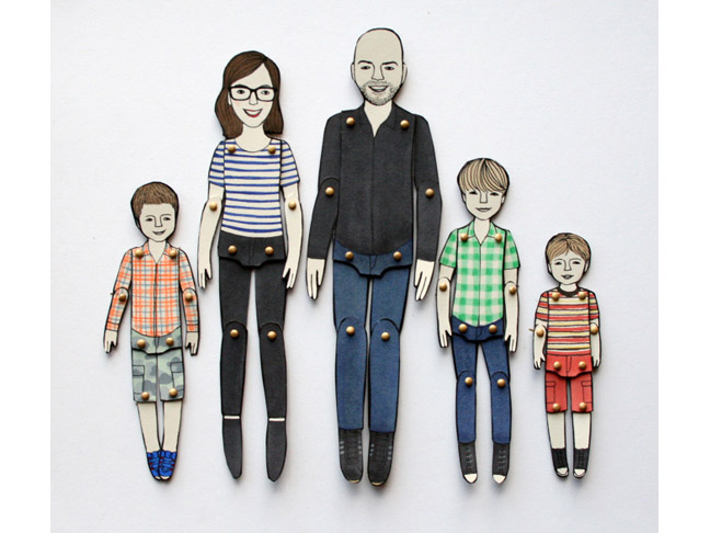 Personalized Paper Dolls