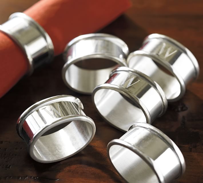 Mongrammed Napkin Rings