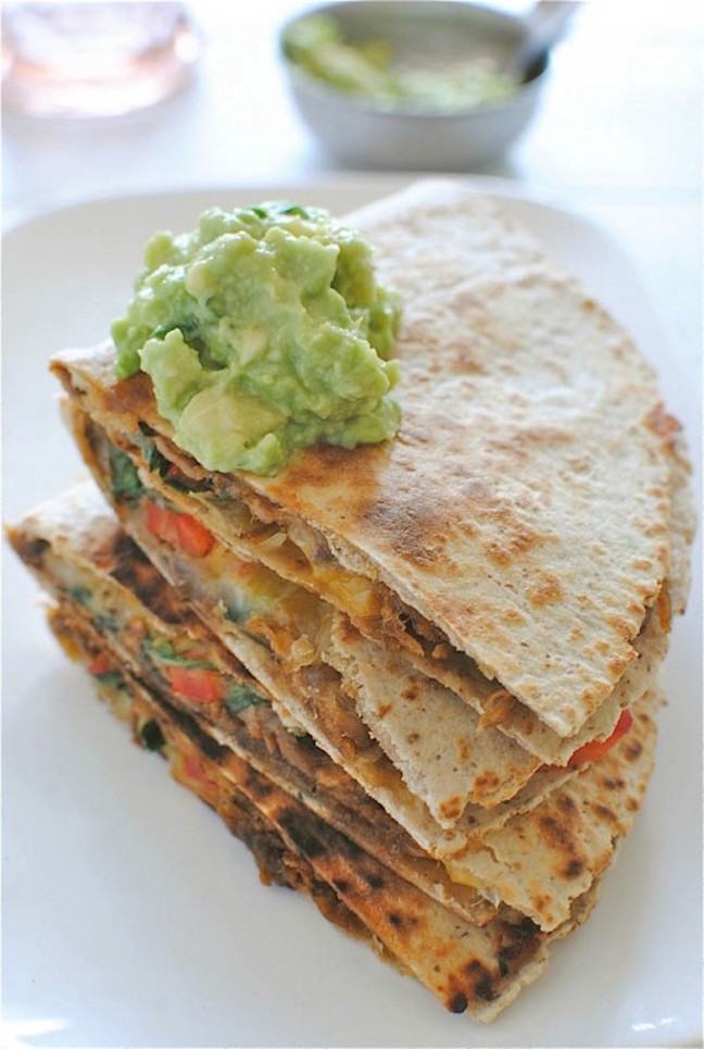 Slow Cooker Chipotle Steak Quesadillas