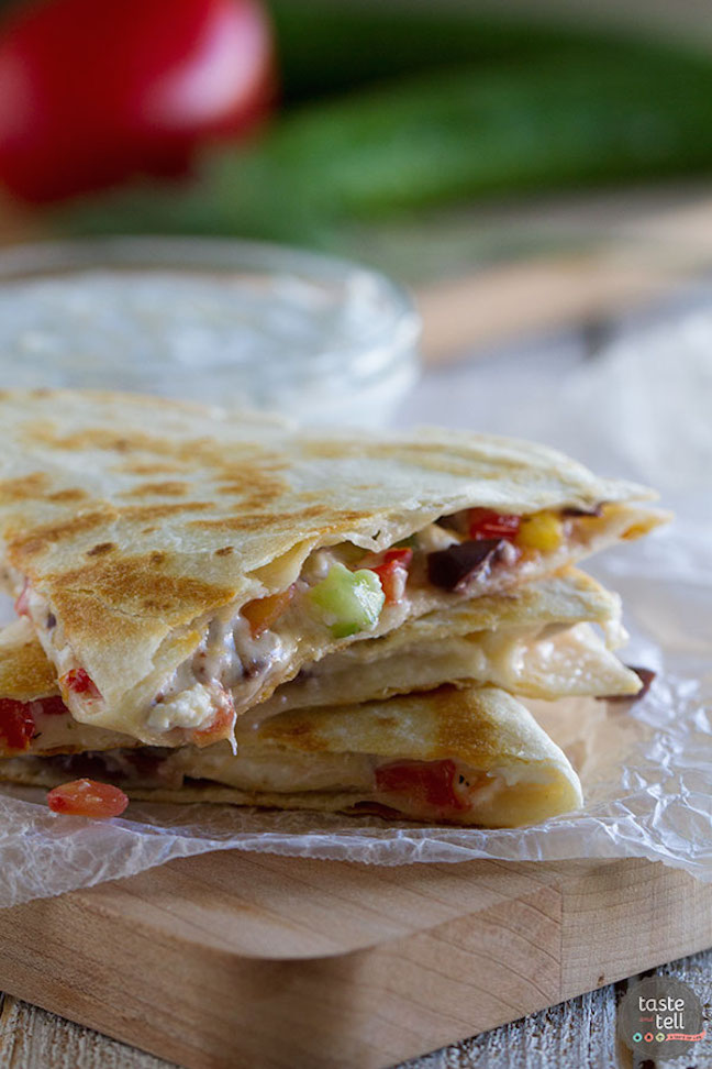 Greek Quesadillas 