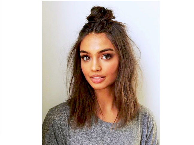 Half-Up Top Knot