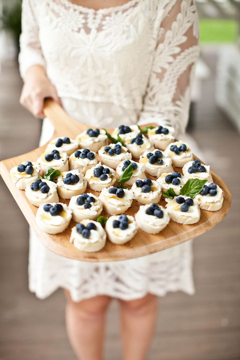 Blueberry Ricotta Tarts