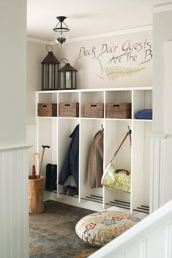 Mudroom entrance