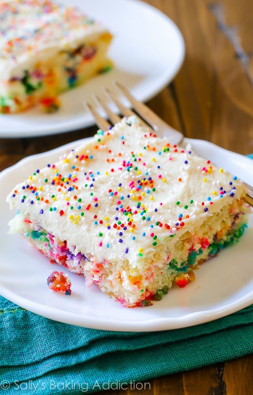 Funfetti Sheet Cake