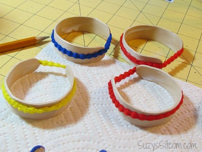 Popsicle Stick Bracelets