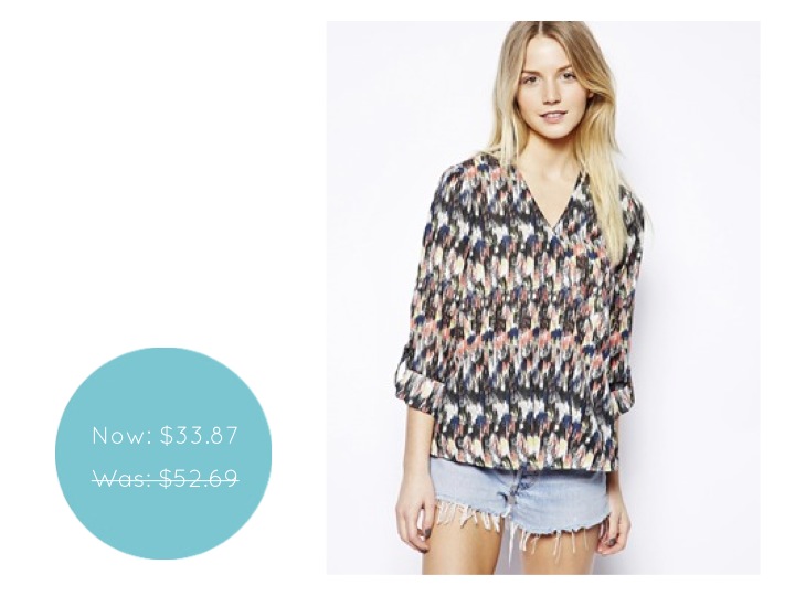 Vero Moda Printed Tunic via ASOS