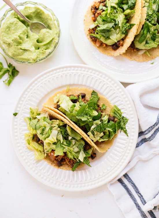 Quinoa Black Bean Tacos