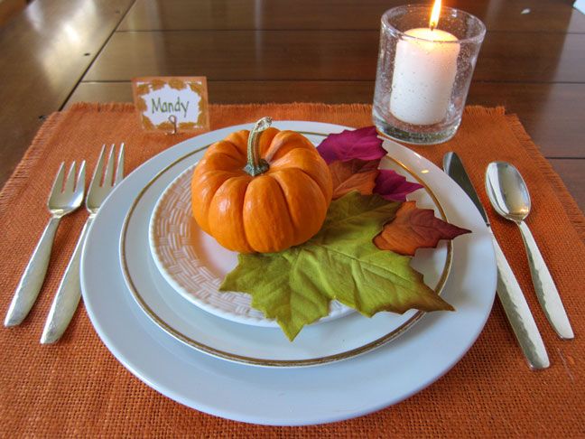 No Sew Rustic Placemats 