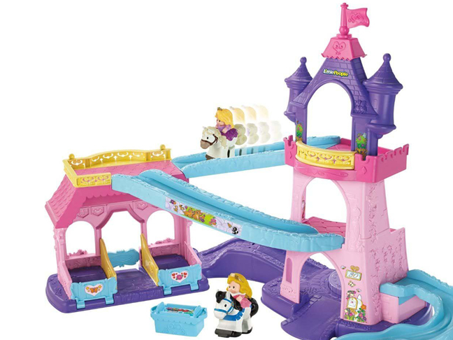 Fisher-Price Little People Disney Princess Klip Klop Stable