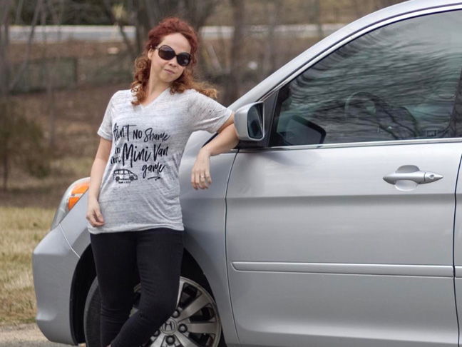 Ain't No Shame in That Minivan Game Tee