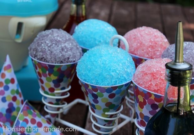 Homemade Kool-Aid Snow Cone Syrups