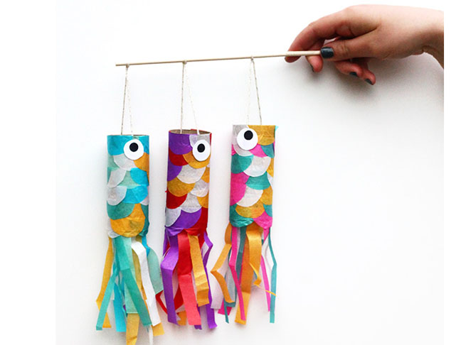 Koinobori (Japanese Flying Carp) DIY