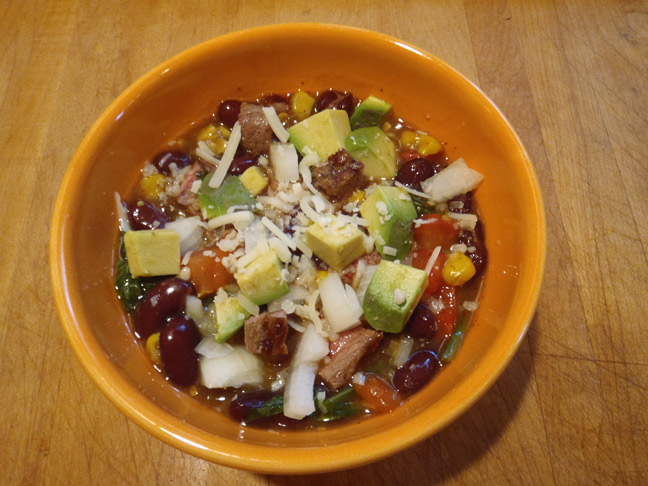 Grilled Steak Chili